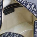 Christian Dior Groove 25 Bag Dark Blue